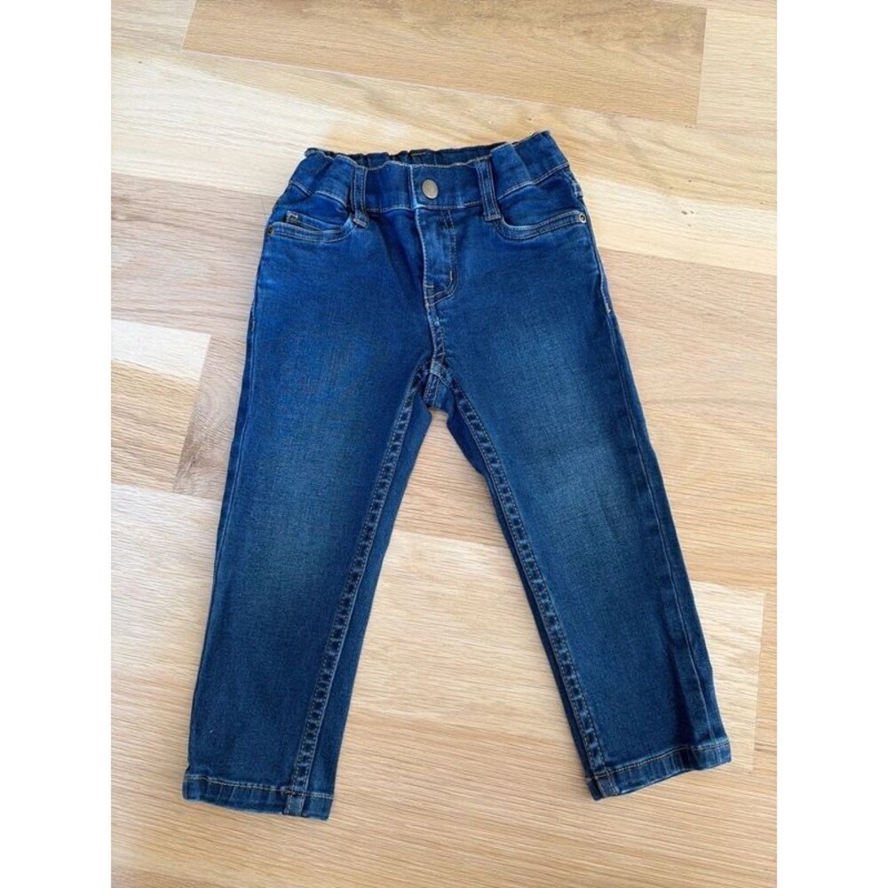 Hanna Andersson boys denim jeans pants size 3 3T organic cotton